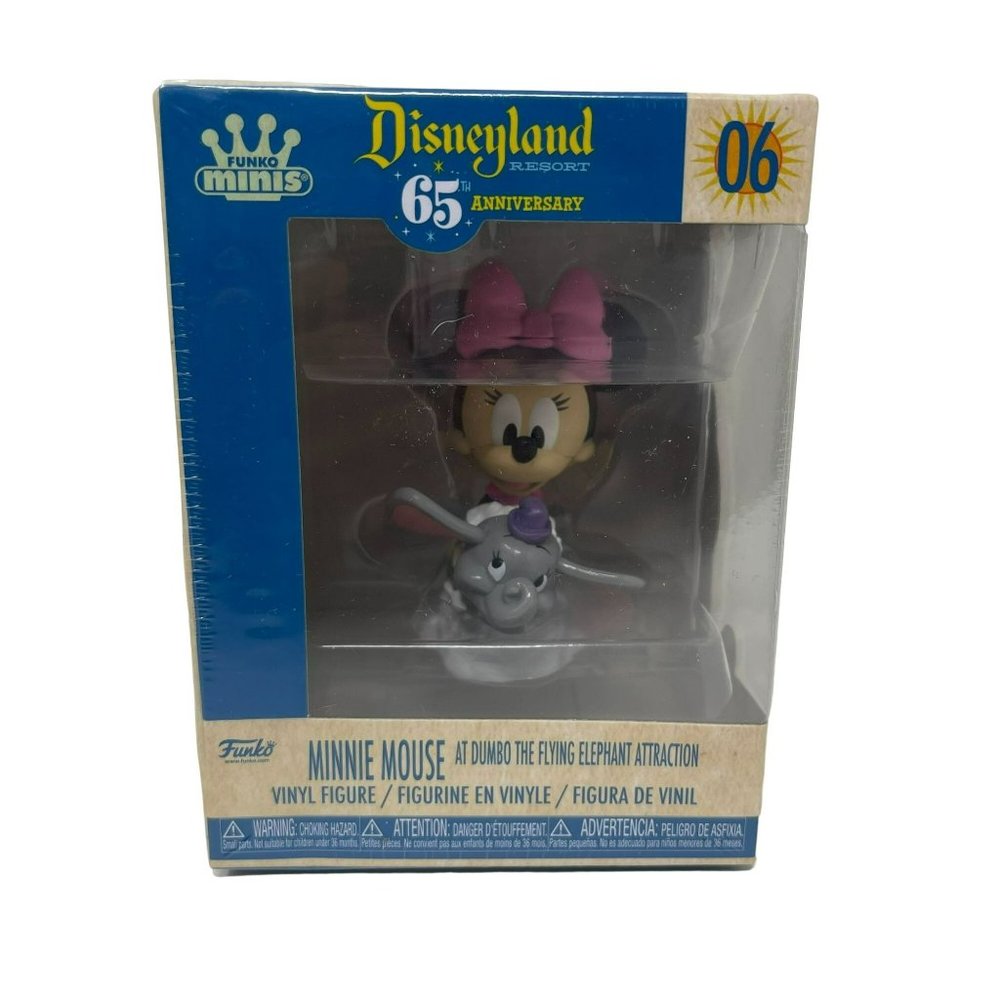 Funko Pop Minnie Mouse Figure 6 Disneyland 65th Anniversary Edition